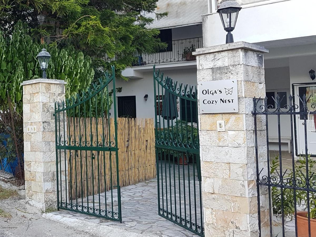Olga'S Cozy Nest , Apartment In Ano Korakiana. מראה חיצוני תמונה
